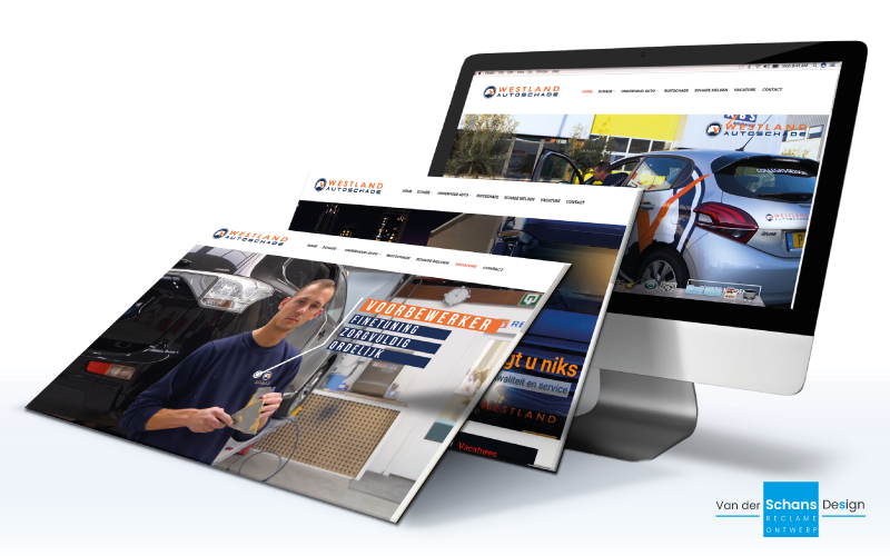 Website Westland Autoschade - Van der Schans Design - Den Hoorn 2