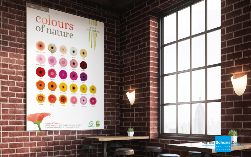 Poster - Colours of Nature - van der Schans Design - Den-Hoorn 1