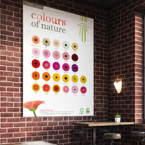 Poster - Colours of Nature - van der Schans Design - Den-Hoorn 2