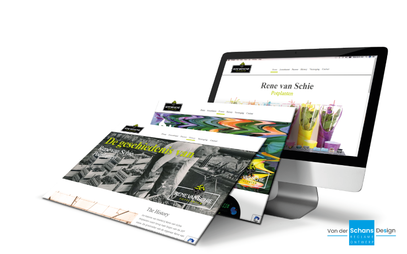 Website Rene van Schie Potplanten - van der Schans Design - Den-Hoorn 1